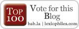 Vote the Top 100 Language Learning Blogs 2011